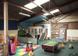 Indoor play barn
