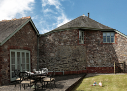 Part of Long Barn's garden